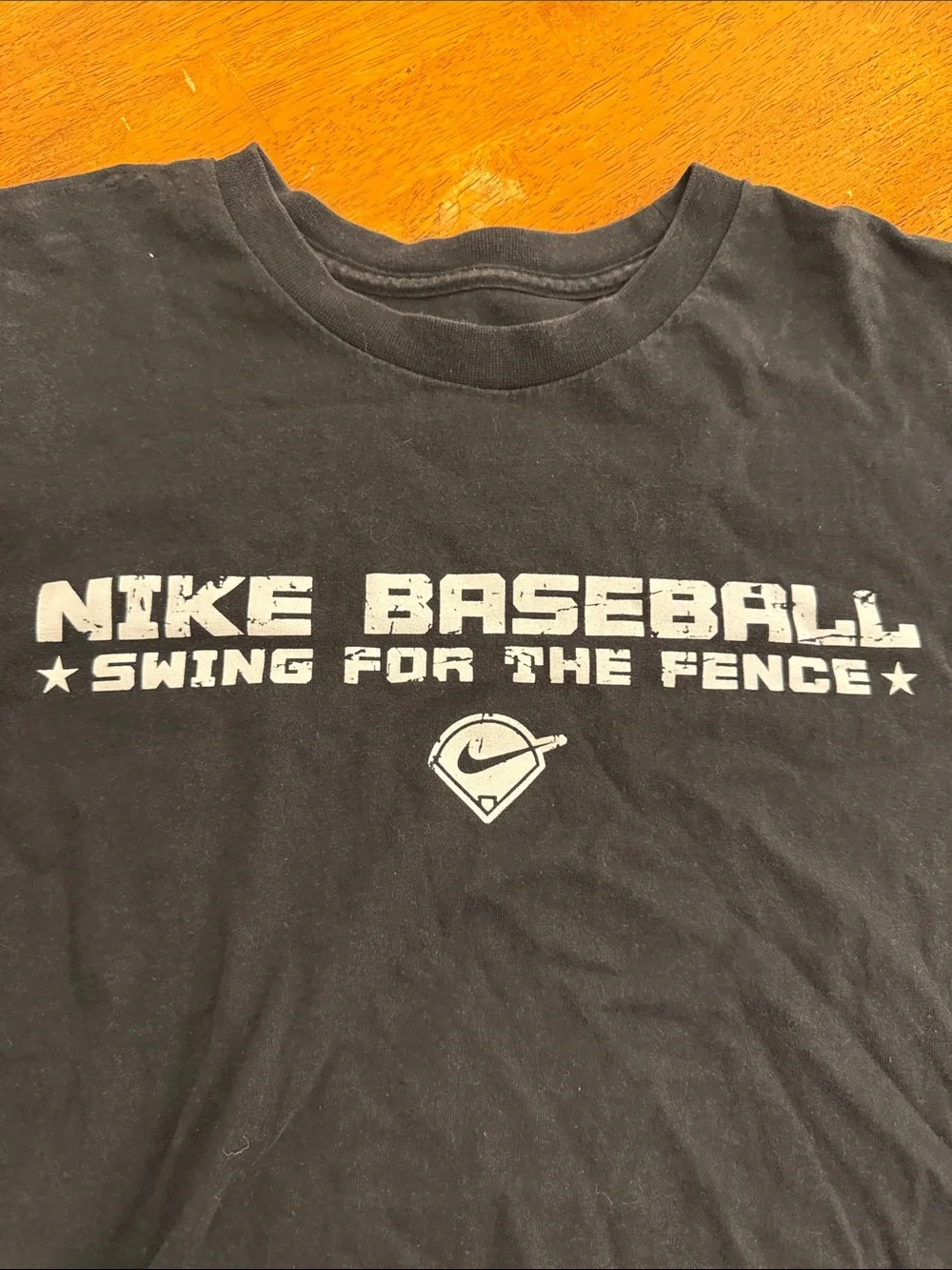 Nike Black 'Nike Baseball' Short Sleeve Graphic Tee